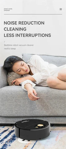Eye Bee's 3-IN-1 Automatic Robot Vacuum Cleaner